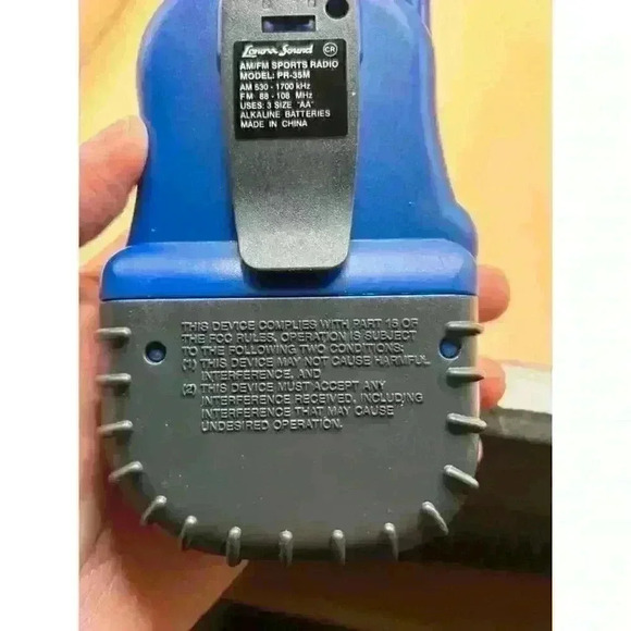 Vintage Lenoxx Sound PR-35M Sports Radio Handheld Portable - Picture 4 of 4